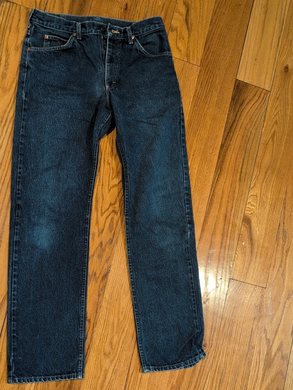 Lee Men's Classic Straight Jeans - Dark Blue